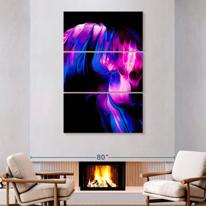 Avery Paint III, 74" H x 48" W