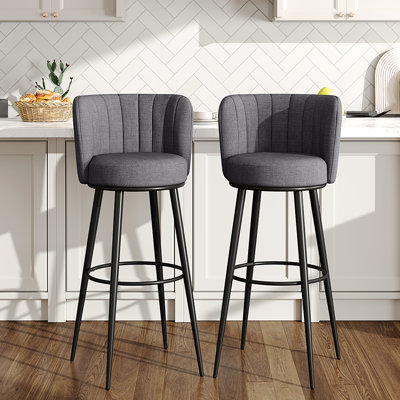 Nobleton Upholstered Counter Stool