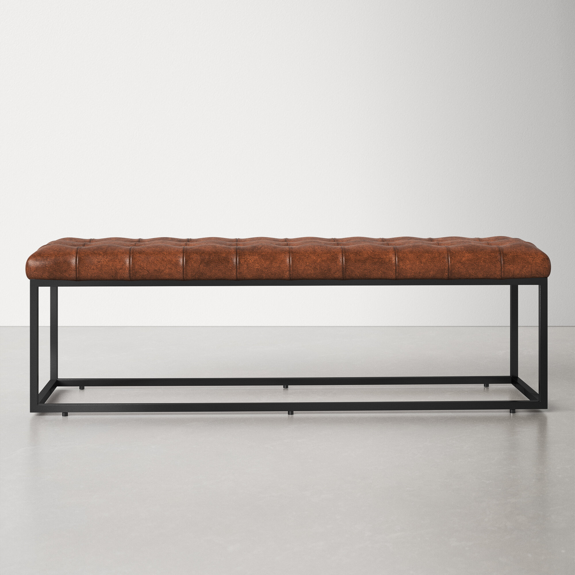 Pearson Genuine Leather Bench