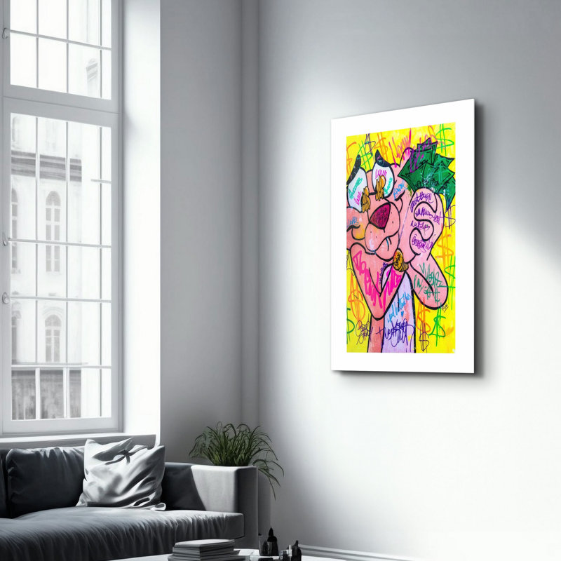 Elegant Tempered Glass Wall Art Painting, 13.8 x 21.7 inches | 100% Tempered Glass, Thickness: 0.16 inches | UV Printed for Vibrant Colors | Perfect for Home Decor, Living Room, & Office Spaces