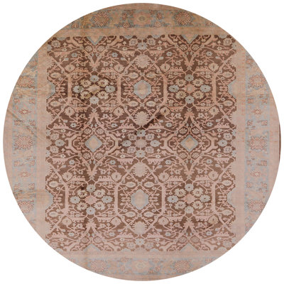 Tapis oriental brun / bleu