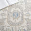 Micro-Loop Oriental Area Rug In Blue / Ivory-806898795