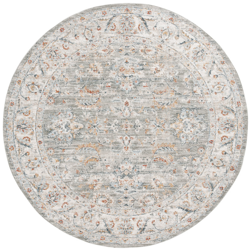 Lasher Area Rug, Round 6'7"