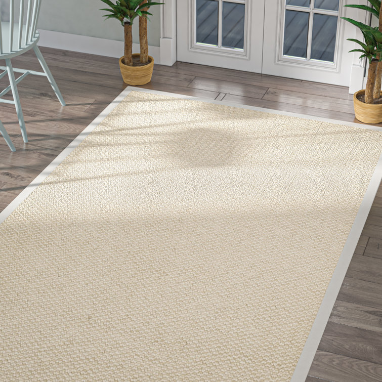 Auckland Texture Creme Area Rug