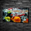 Fruit Under Water - No Frame Print on Canvas