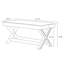 Banc d'appoint rembourré en velours-821812408