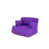 Polyester mauve est en rupture de stock