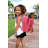 Star Pattern Doll Travel Backpack