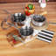Galatia 3 - Piece Stainless Steel Cookware Set