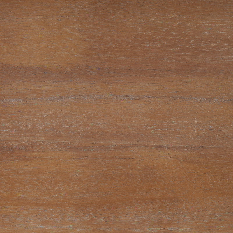 Base de lit plateforme en bois avec tête de lit tapissier Tatum, Beige et naturel, Très grand lit
