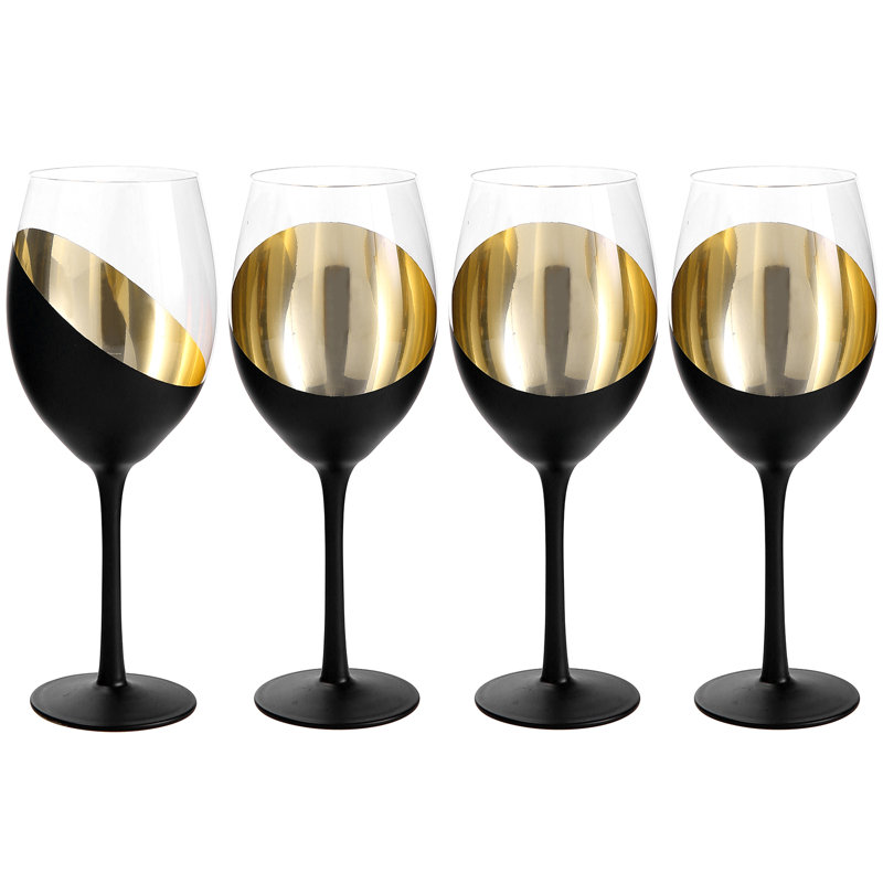 4 Piece 414ml Wine Glass Set