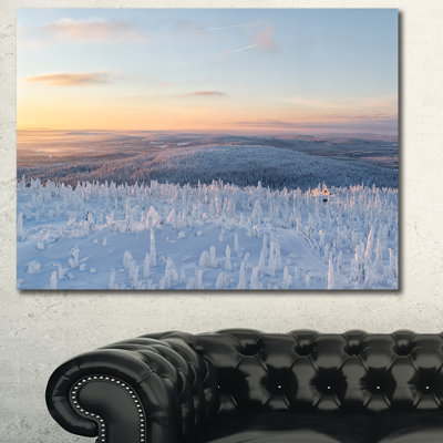 " Winter Landscape In Lapland "