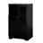 MDF Painted Cabinet With Glass Doors And Drawer-162279338