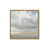 Cadre ouvert en angle, or poli