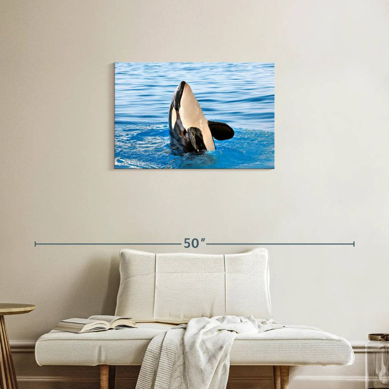 Brampt Orca Sighting, 20" H x 30" W