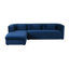 Canapé modulaire en velours bleu marine Tov Furniture - LAF-59670549-63715933