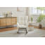 Chaise berçante moderne, fauteuil oscillant rembourré-12685868