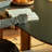 Sintered stone ash dining table set-105297983