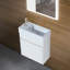 Ensemble de meuble-lavabo simple 18,1 po avec dessus de meuble-lavabo Dafne-148274721