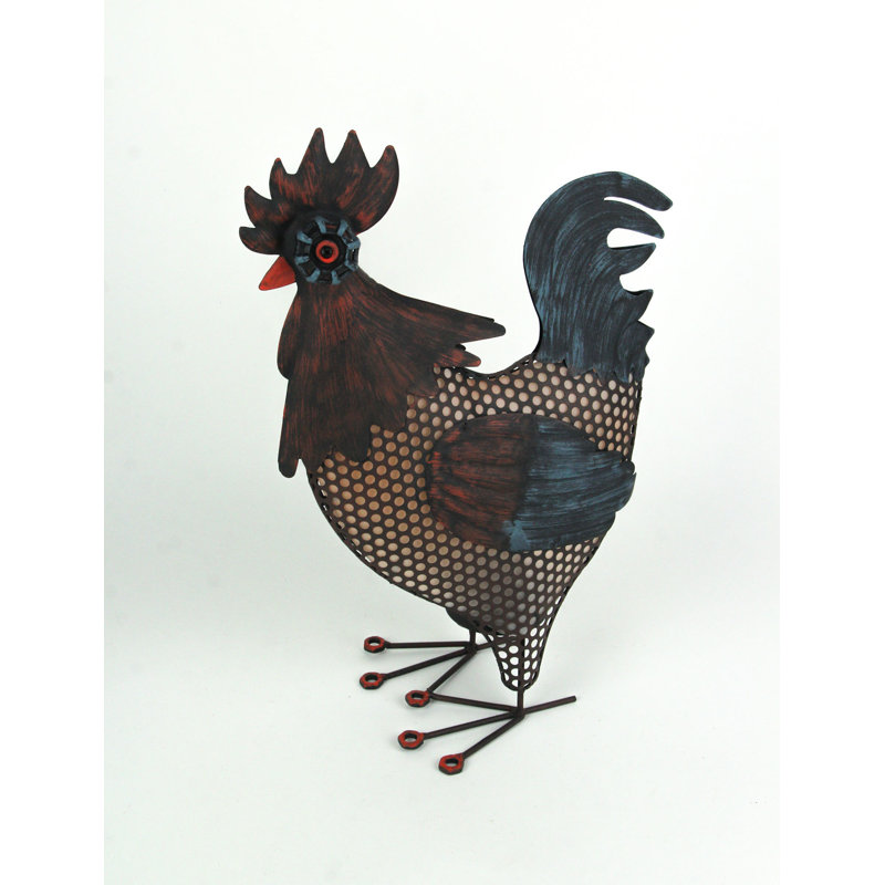 Binoche Bird Metal Garden Statue