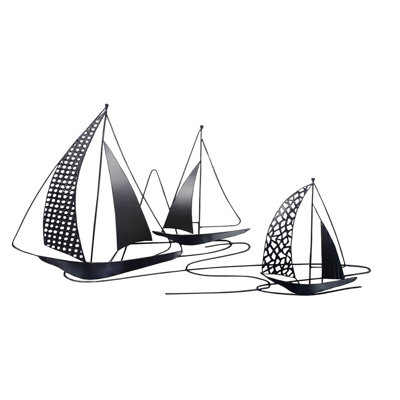 Coastal Nautical & Beach Wall Decor on Metal