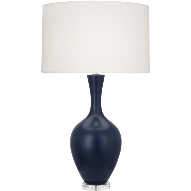 Audrey Table Lamp, Midnight Blue