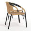 Ensemble de 2 chaises de restaurant Arthor Rattan-660312568