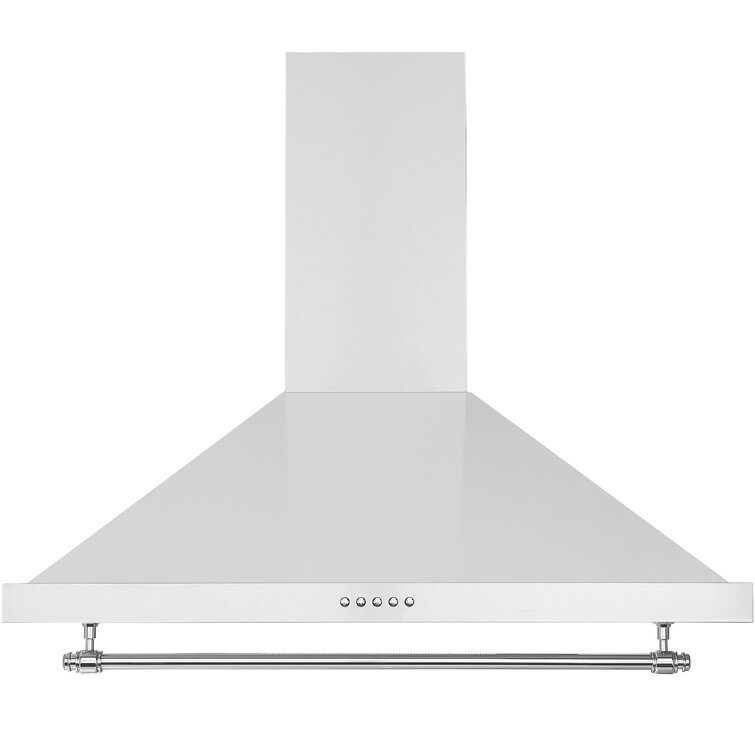 ZLINE 24 Convertible Wall Mount Range Hood in Stainless Steel with 2-Piece Charcoal Filters