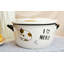 Ebros, lot de 2 grès porcelaine, dessin animé, maneki neko, chat, nouille, miso, soupe, riz, bols de nourriture avec couvercle et poignées latérales, 25 oz, enfants, enfants, bol de service