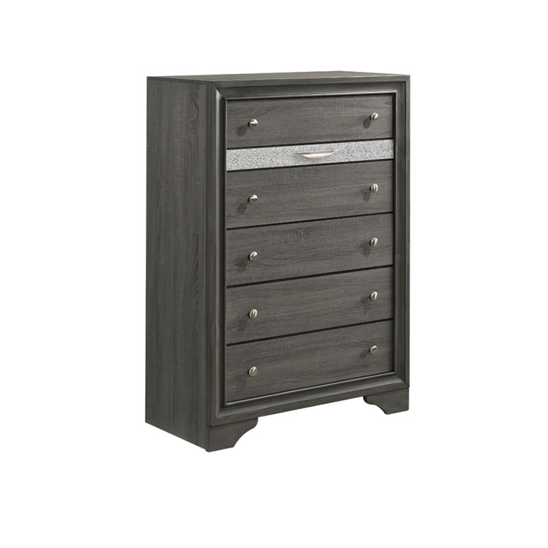 Smartt 6 - Drawer Chest, Gray