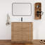 Meuble-lavabo simple 36 po avec comptoir en céramique et rangement-1346743493