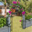 Arche de jardin en métal l 55 po x H 94,5 po-2134831534