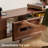 American style solid wood TV cabinet-106362071