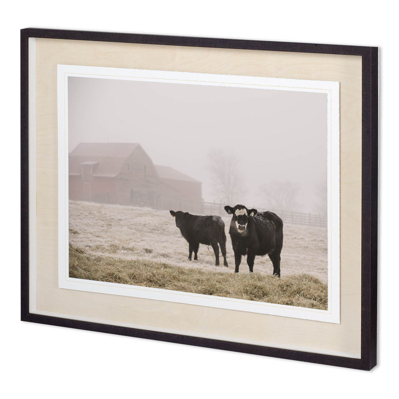 Custom Farm Study III by Adam Mead a Framed Art Print Matted under Glass