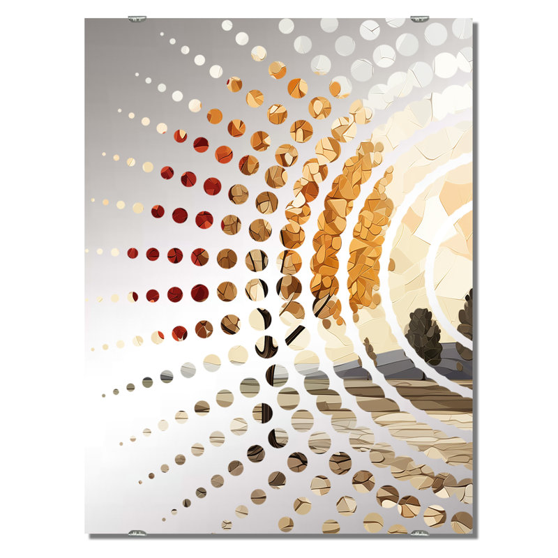 Farzad - Miroir mural grand arbre, 40 po x 30 po