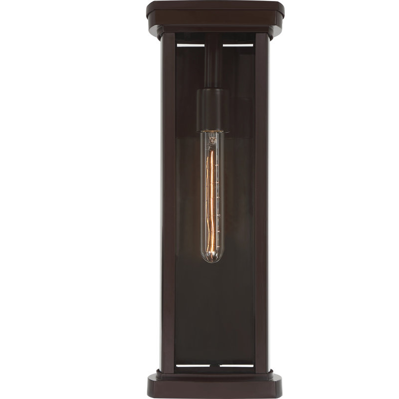 Lanterne murale d'extérieur Western, H 18 po x l 6,5 po x P 7,75 po