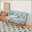 Canapé-fauteuil Salon Canapé-lit simple Canapé de style européen Fauteuil de chambre à coucher Canapé-lit