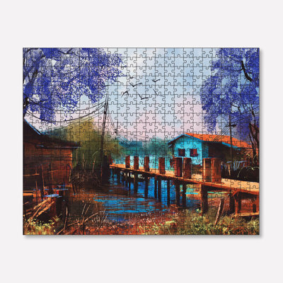 1000-Piece Jigsaw Puzzle, 26.8 x 18.9 inches | High-Quality 100% Cardboard, Vibrant Design | Perfect for Family Fun, Stress Relief & Educational Play | Gift for Adults & Kids | Box Size: 13.2 x 9.1 x 2.0 inches