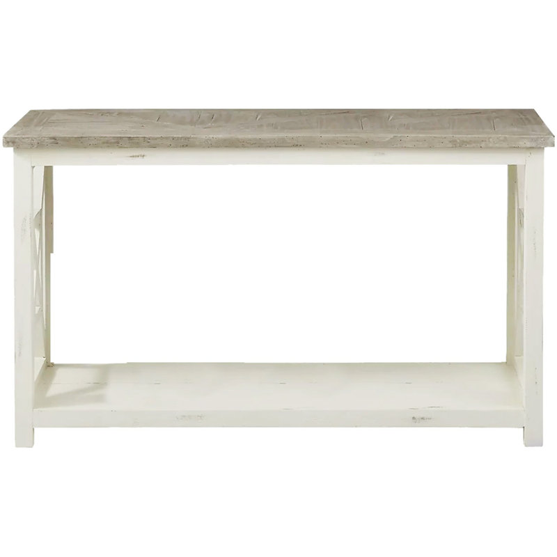 Victorie 13.52'' Solid Wood Console Table