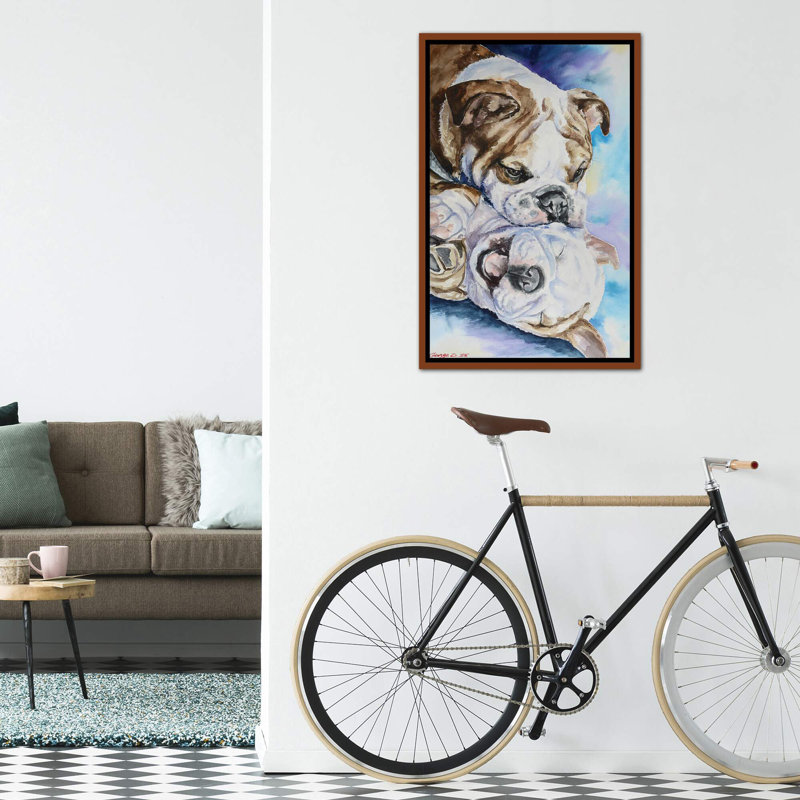 Animals, 40" H x 26" W x 1.5" D, Classic Wood Framed Canvas