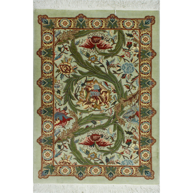 Tapis de couloir pak-persan Elif Lt. Green