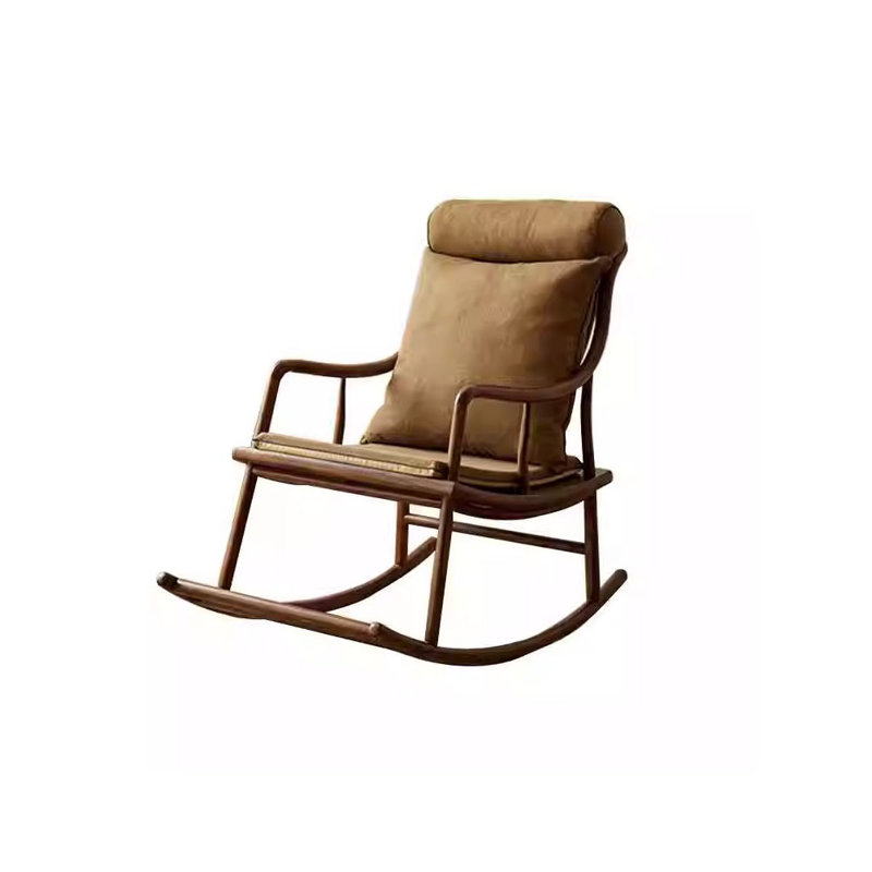 Chaise berçante Elm, Brun