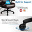 Grande chaise de bureau ergonomique 500 lb-1631885065