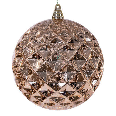 8" Diamond Mercury Ornament.