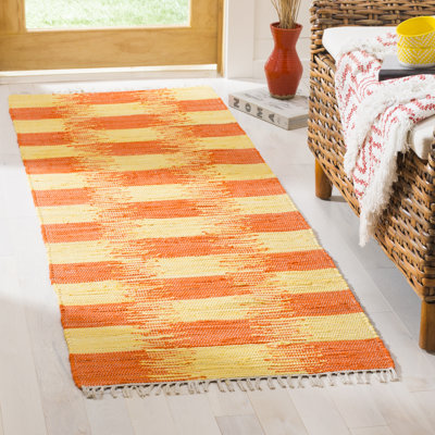Tapis en coton tissé à la main Opie