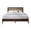 Lit plateforme en bois taille grand en noyer-129422683-129422679