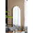 28X1x74" Celine Gold Arch Body Mirror
