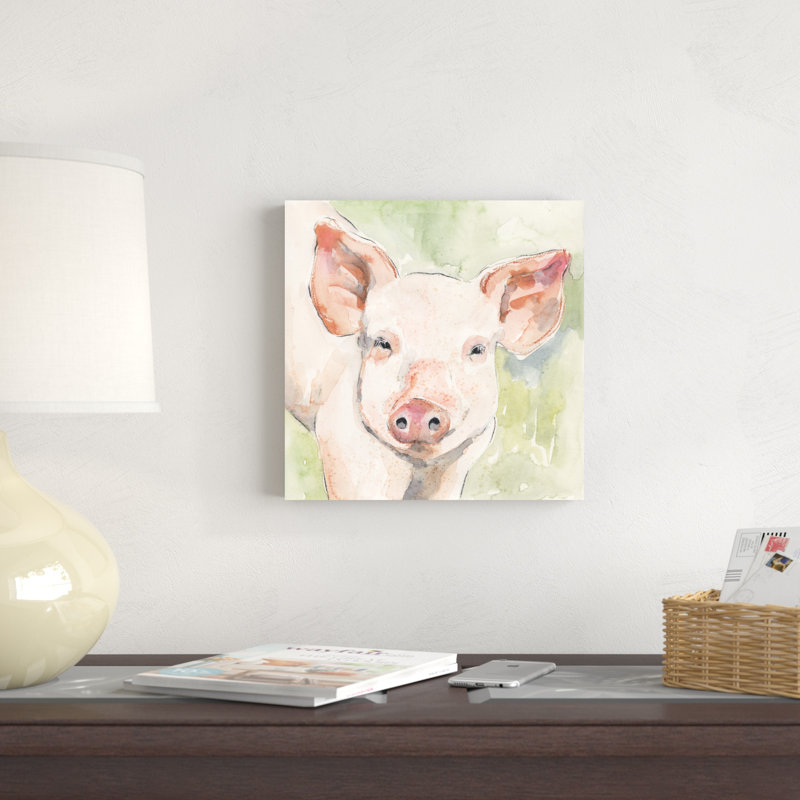 Sunny The Pig I, H 12 po x l 12 po