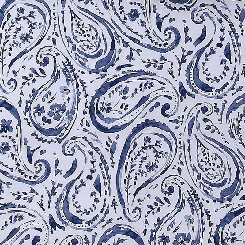 Ensemble d'édredon 100% coton Indienne Paisley, Édredon pour très grand lit + 2 très grandes ta