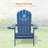 Resin Plastic Folding Adirondack Chair All-Weather HIPS Adirondack Chair-70114141